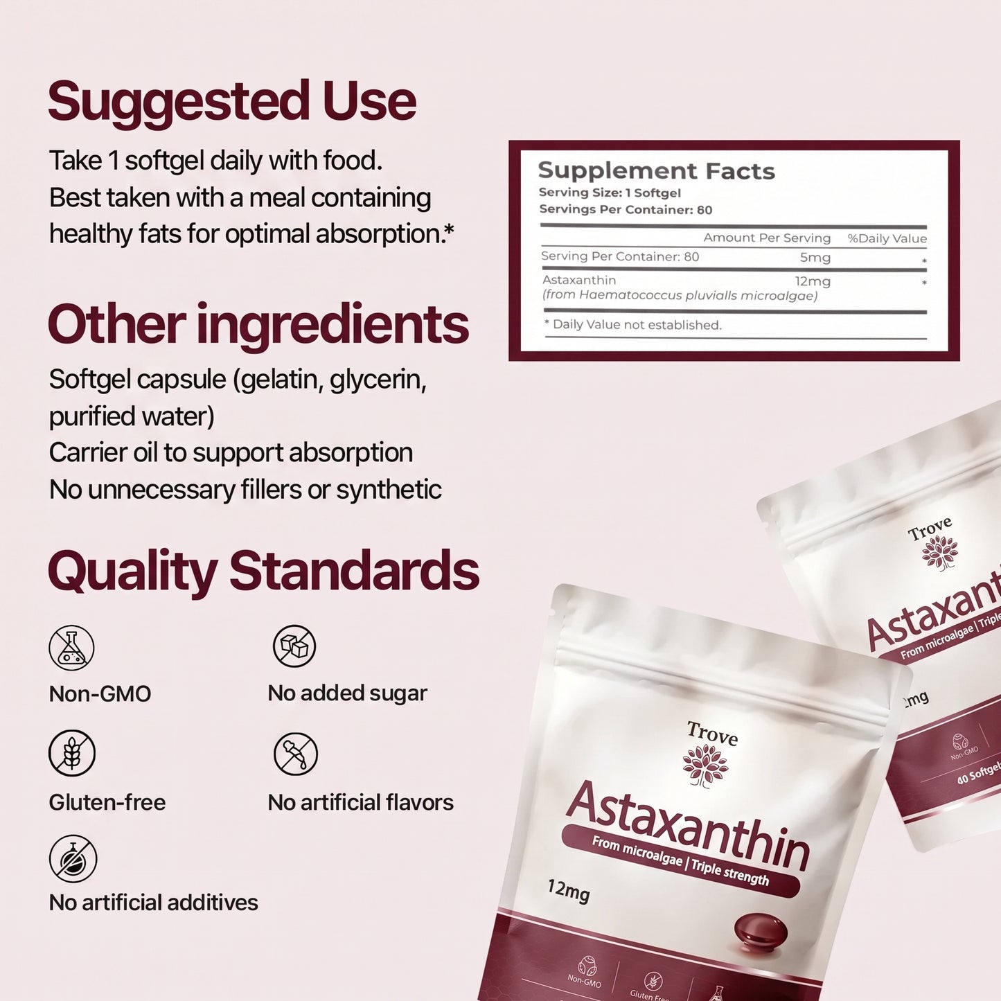 Trove Astaxanthin