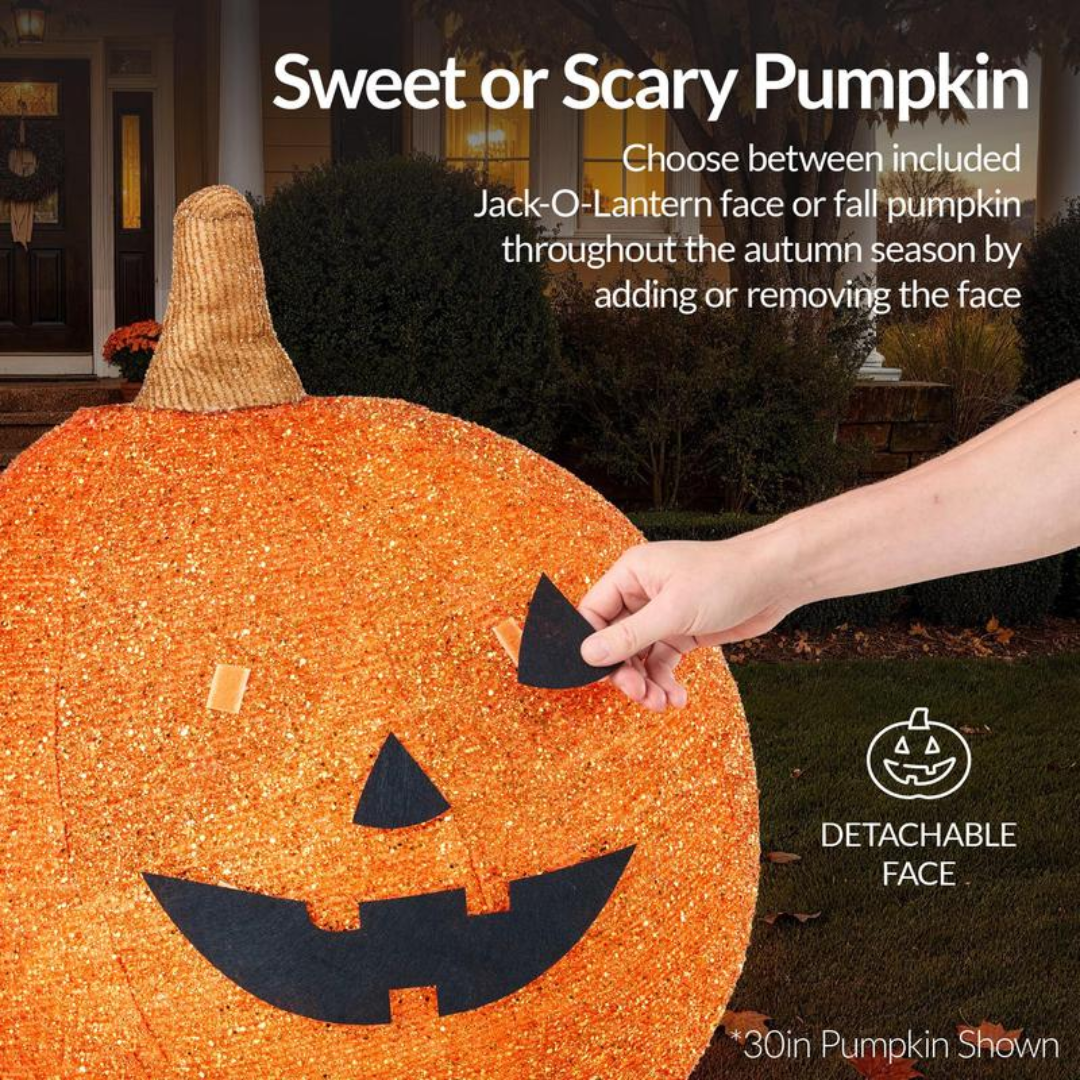Trove Midnight Jack-o'-Lantern Set