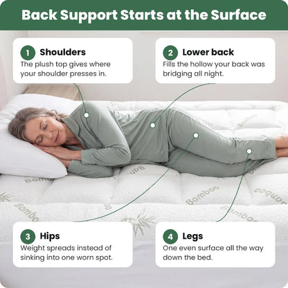 Trove Bamboo Mattress Topper