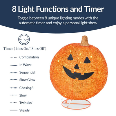 Trove Midnight Jack-o'-Lantern Set