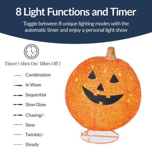 Trove Midnight Jack-o'-Lantern Set
