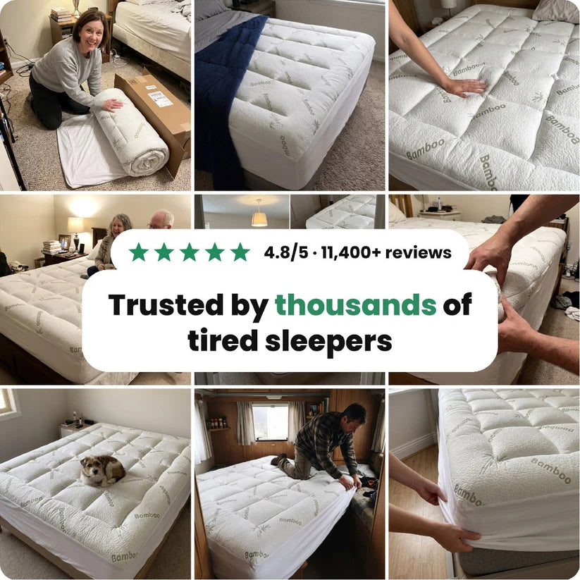 Trove Bamboo Mattress Topper