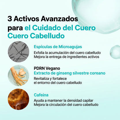 Serum Capilar PDRN con Cepillo de Aguja