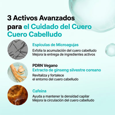 Serum Capilar PDRN con Cepillo de Aguja