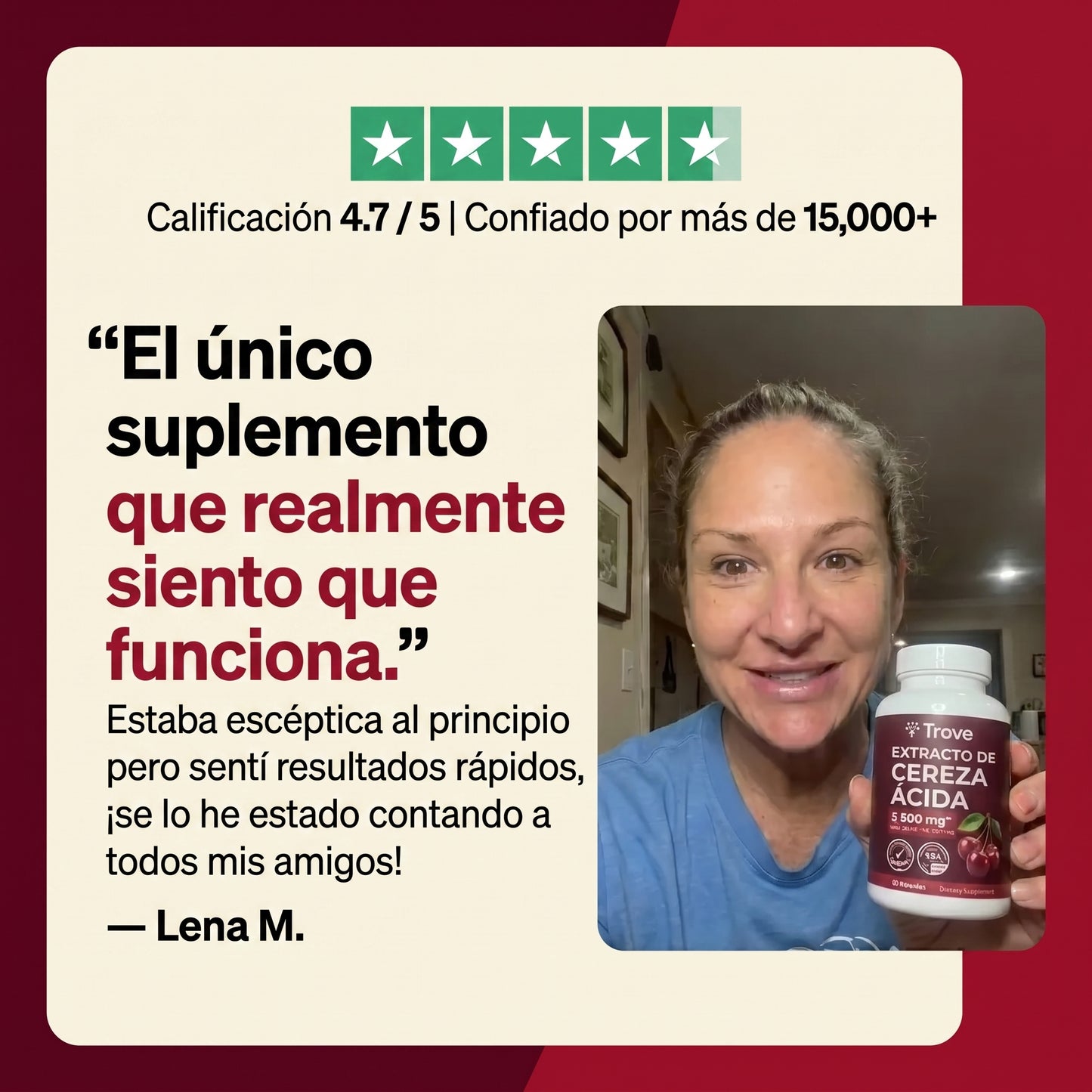 Trove Extracto de Cereza Ácida