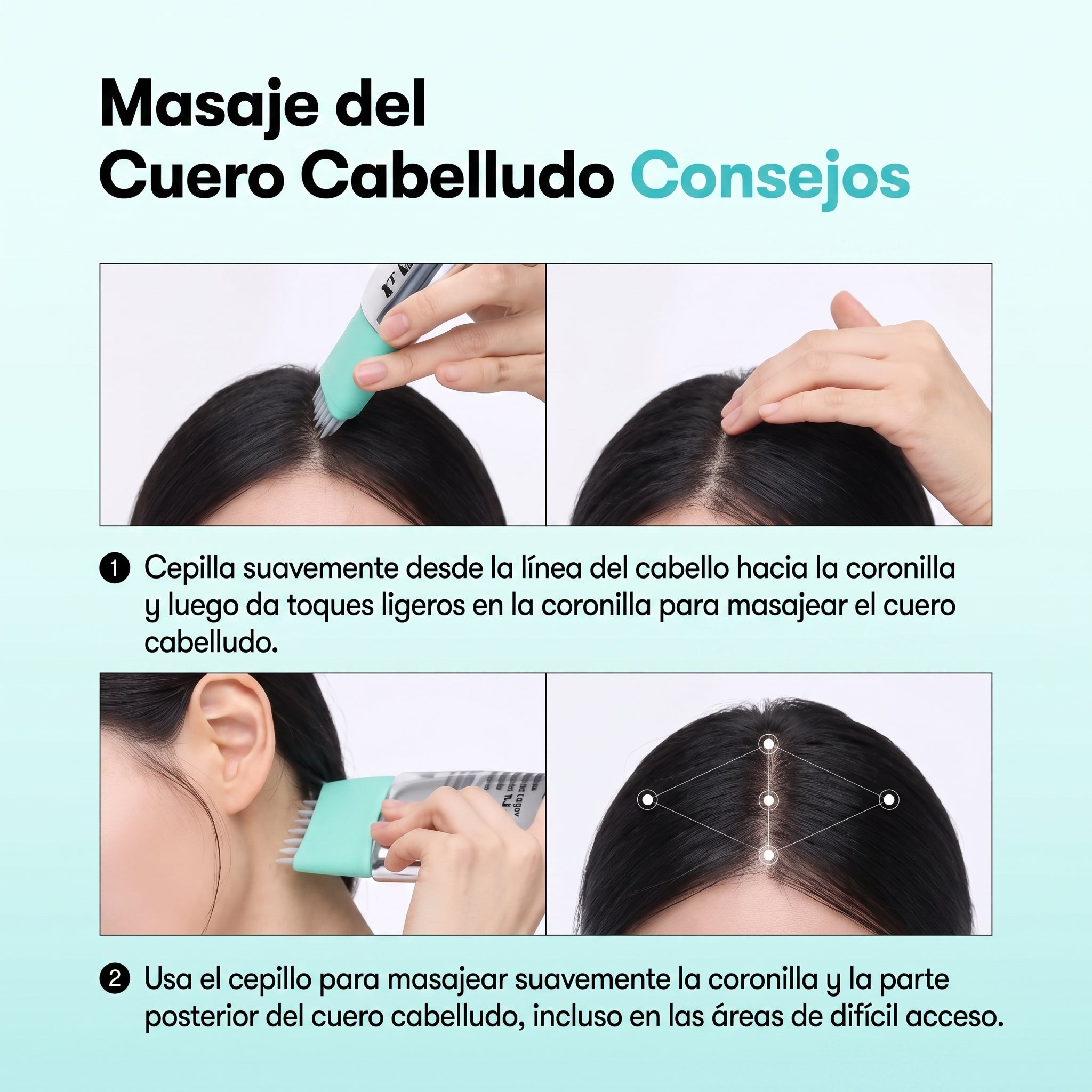 Serum Capilar PDRN con Cepillo de Aguja