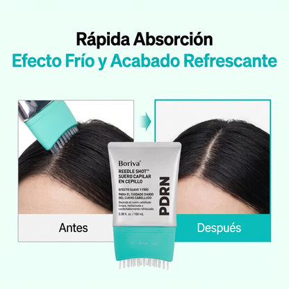 Serum Capilar PDRN con Cepillo de Aguja